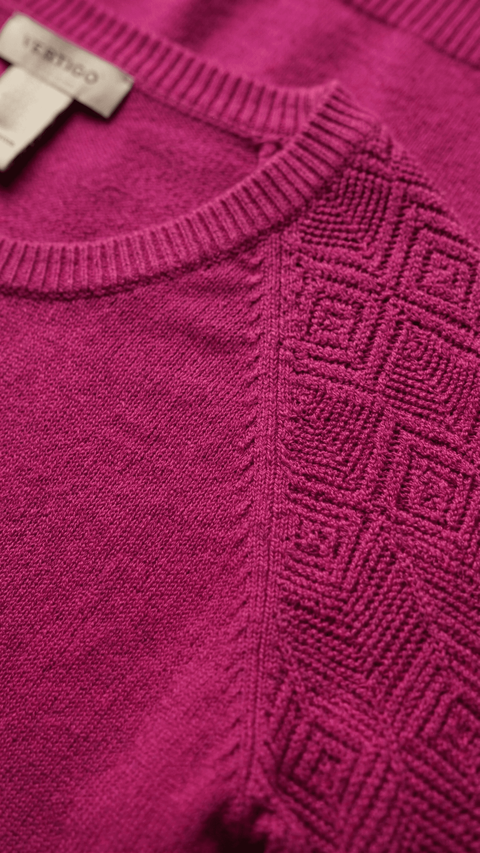 Suéter Punto Fino Mangas Caladas 2