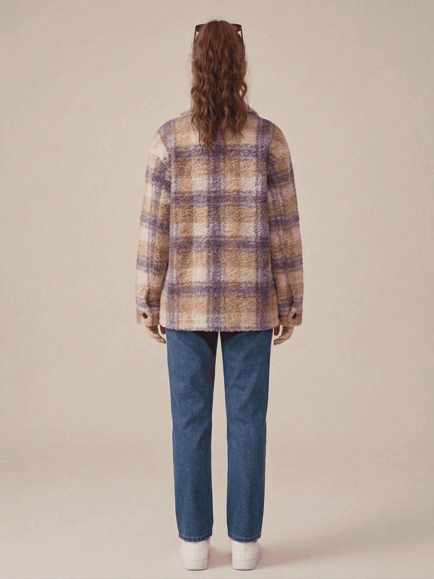 Saco Textura Cuadros Soft 4