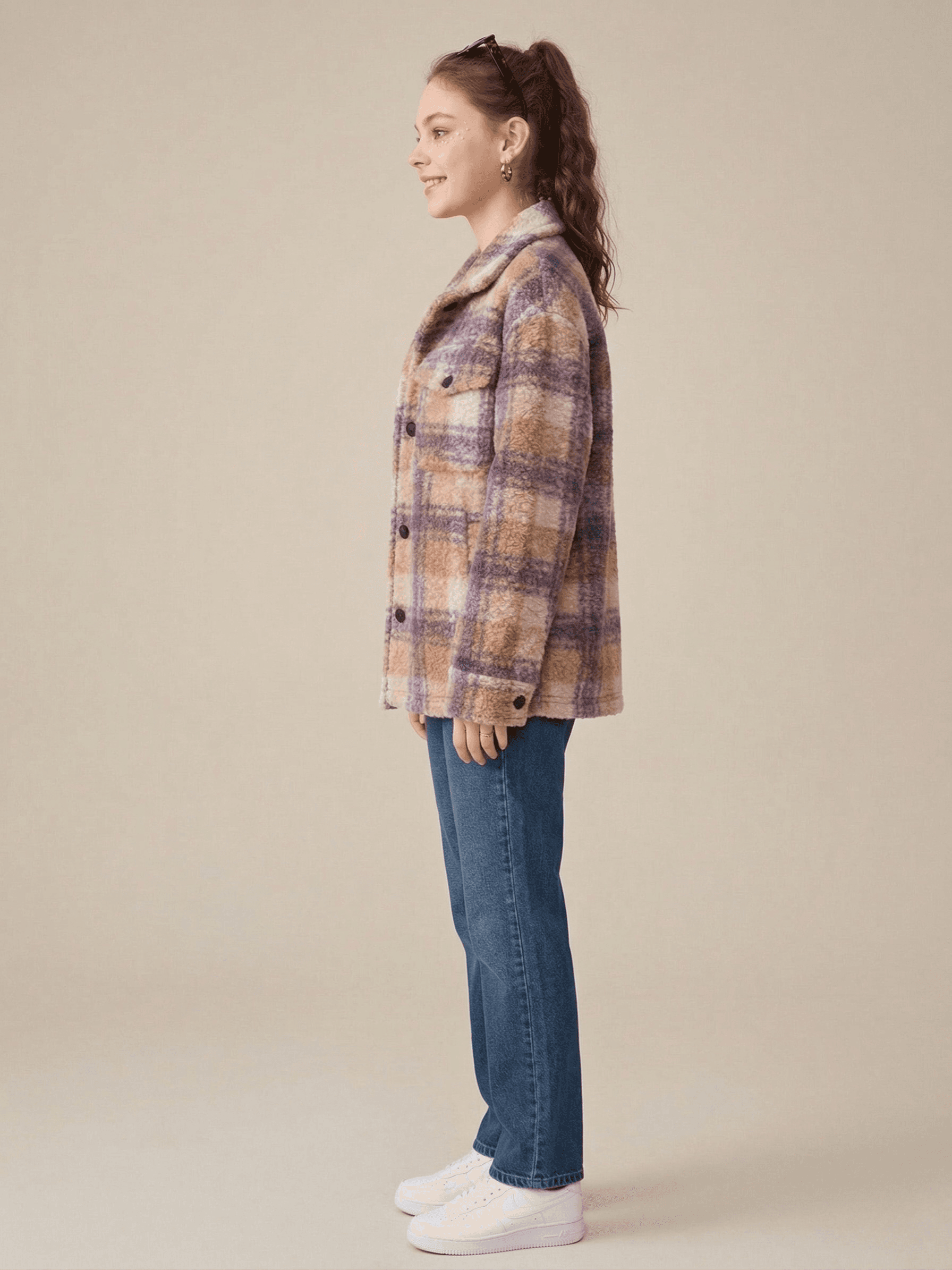 Saco Textura Cuadros Soft 3