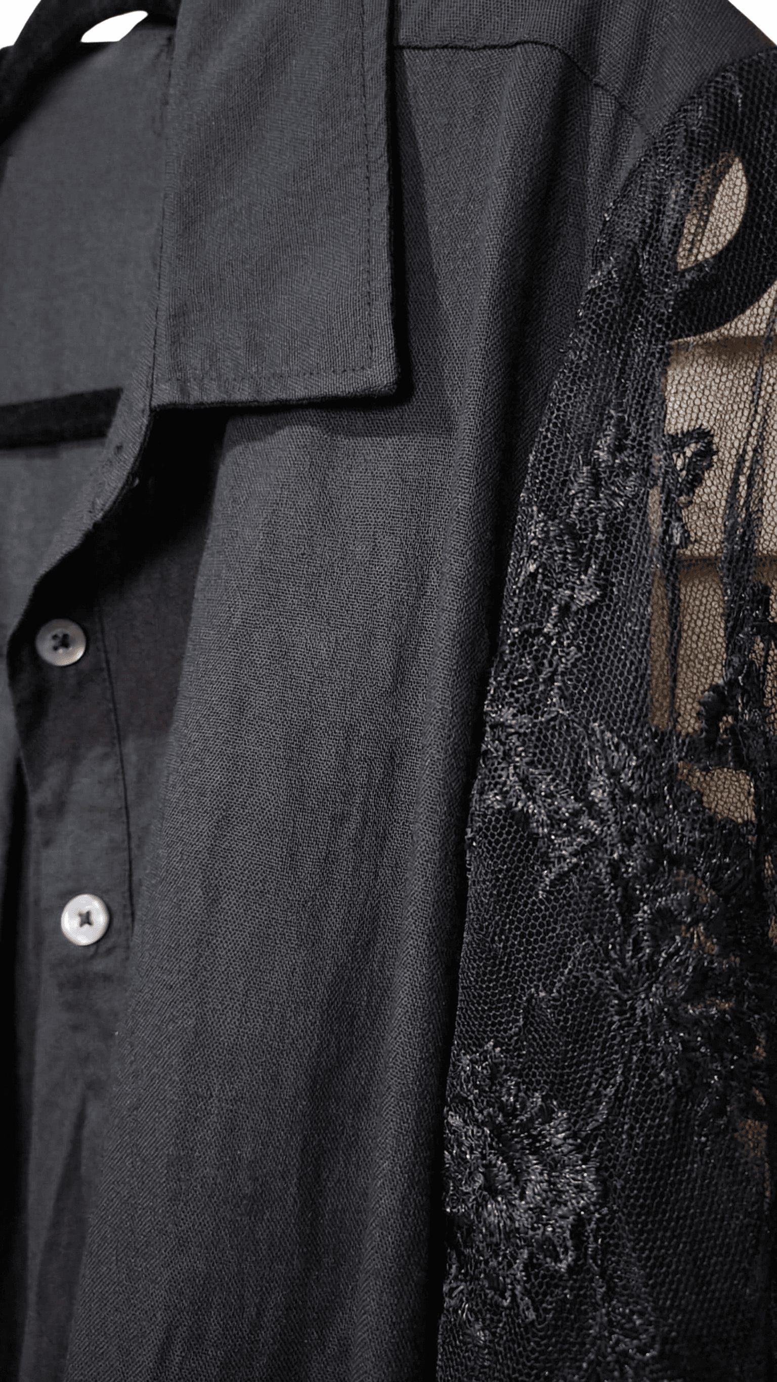 Blusa Romántica con Mangas de Encaje 2