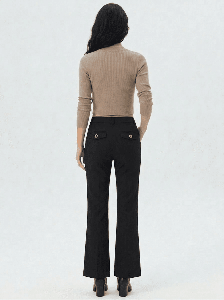 Pantalón de Vestir Recto 4