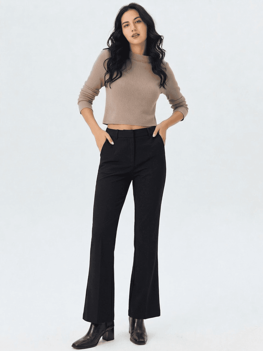 Pantalón de Vestir Recto 1