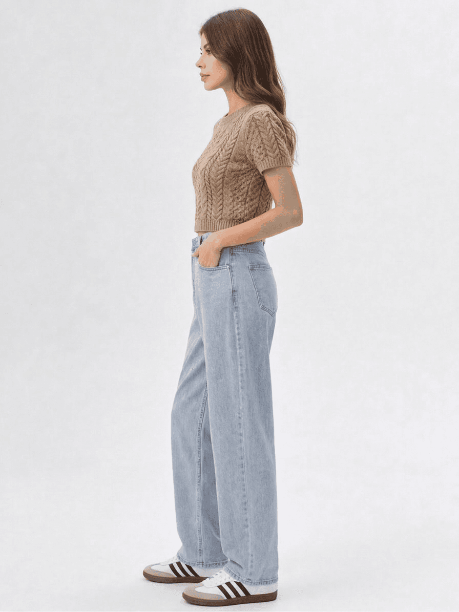 Playera de Punto Trenzado (Cable Knit) 3