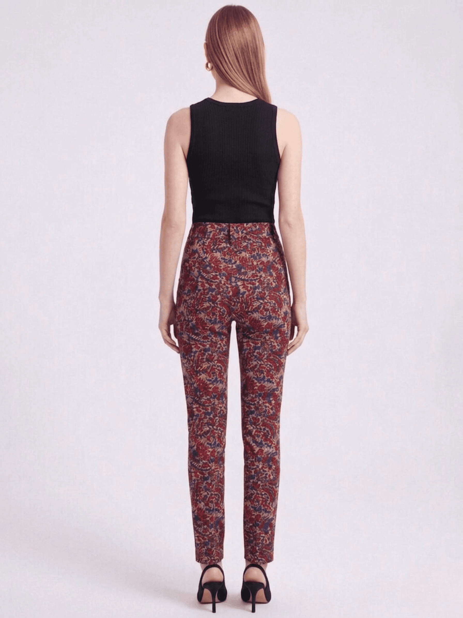 Pantalón Slim Fit con Estampado Psicodélico 4