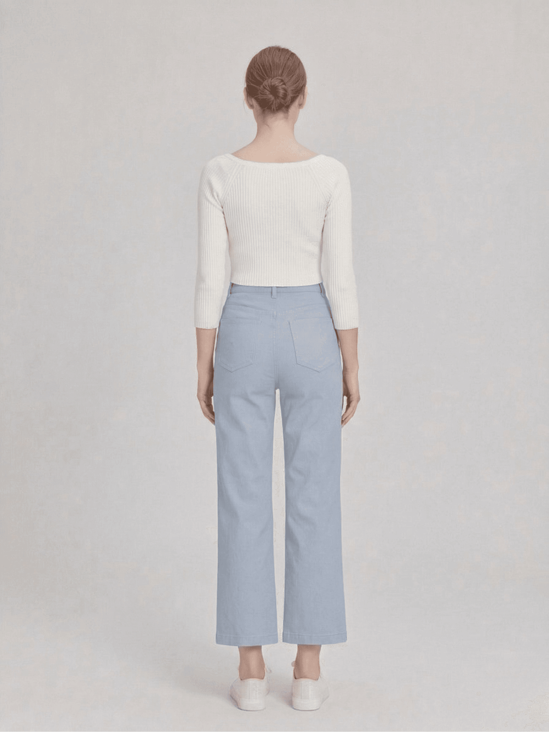 Pantalón Acampanado Fluido 4