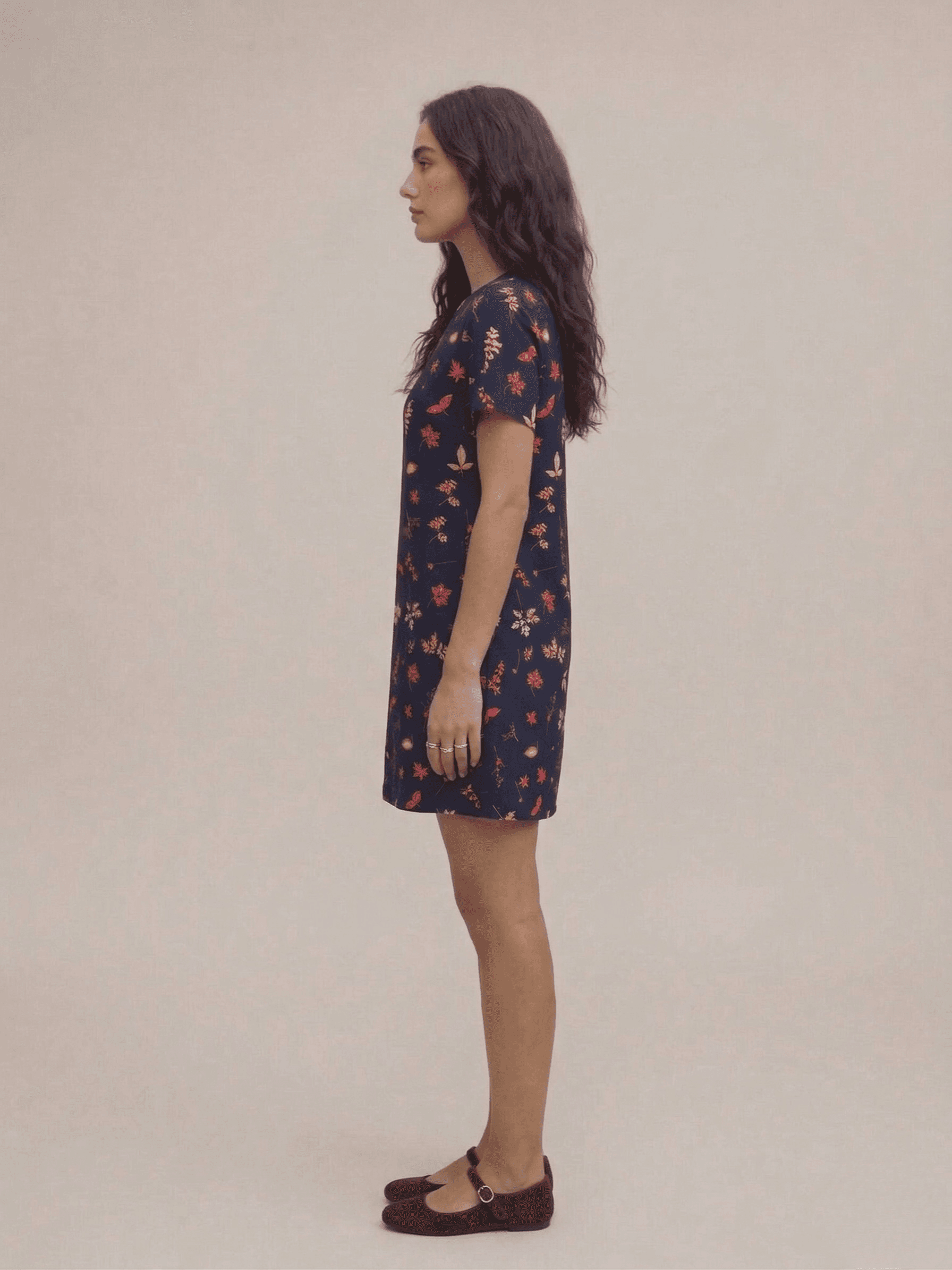 Vestido Corto Estampado 3