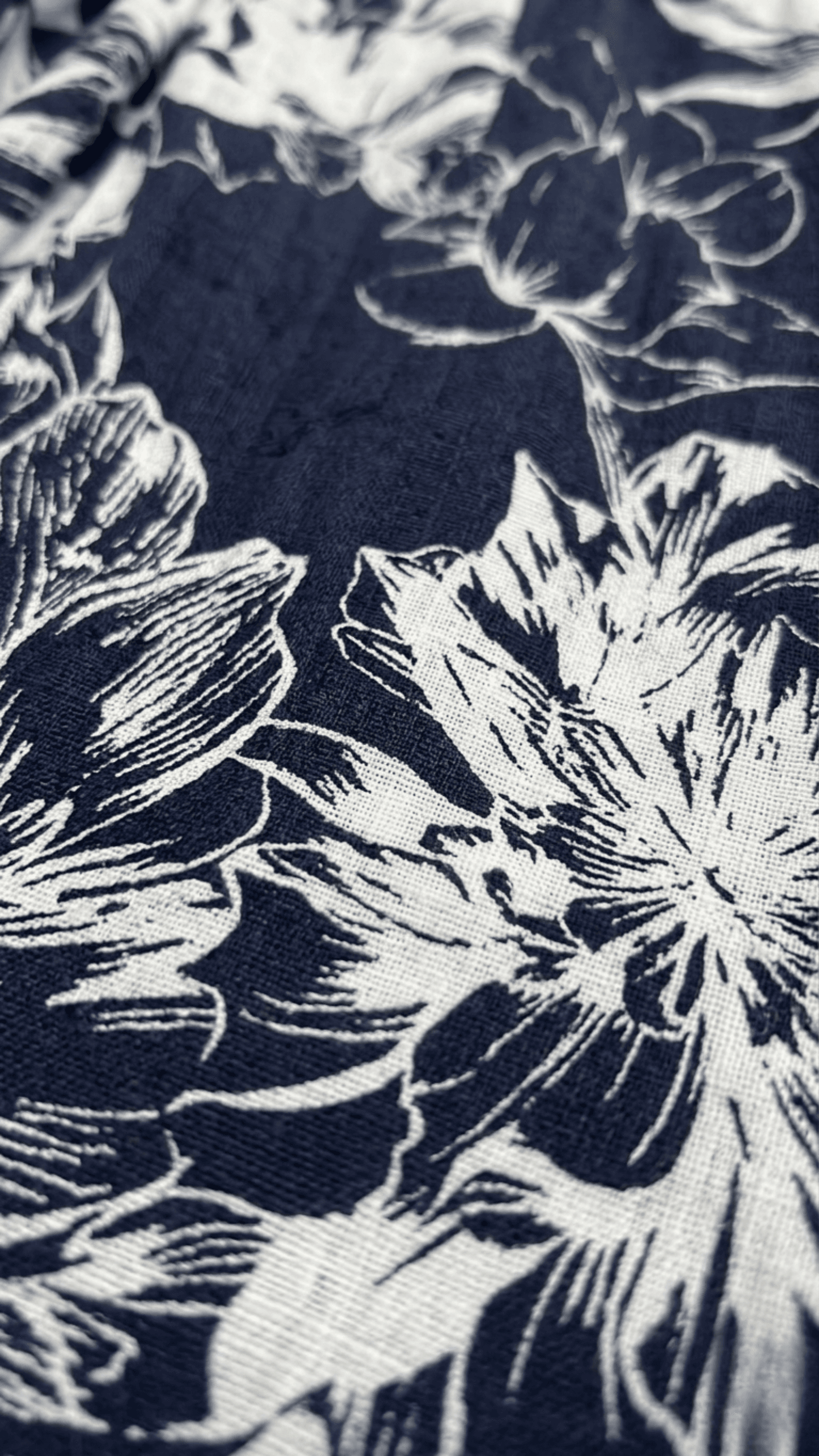 Vestido Midi Estampado Floral Azul 2